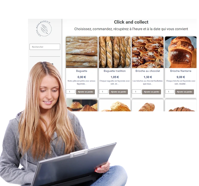 boulangerie commande en ligne