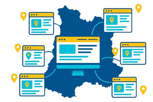 référencement local être visible sur sur plusieurs villes