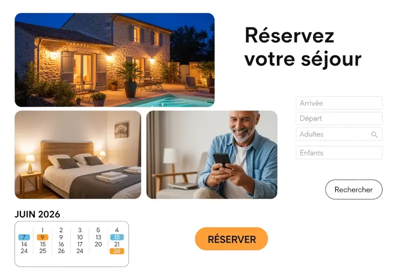 création site internet pour gîte et chambre d'hôtes