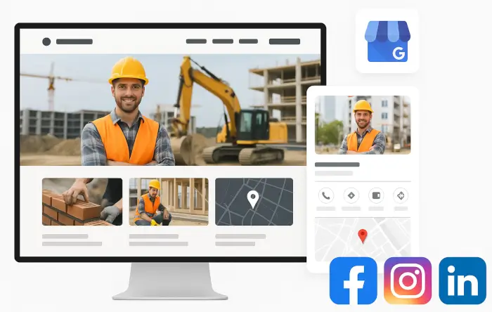 Création site internet entreprises BTP