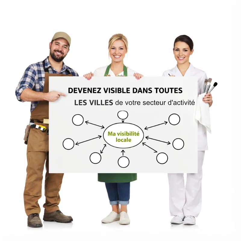 référencement local sur toute votre zone de chalandise