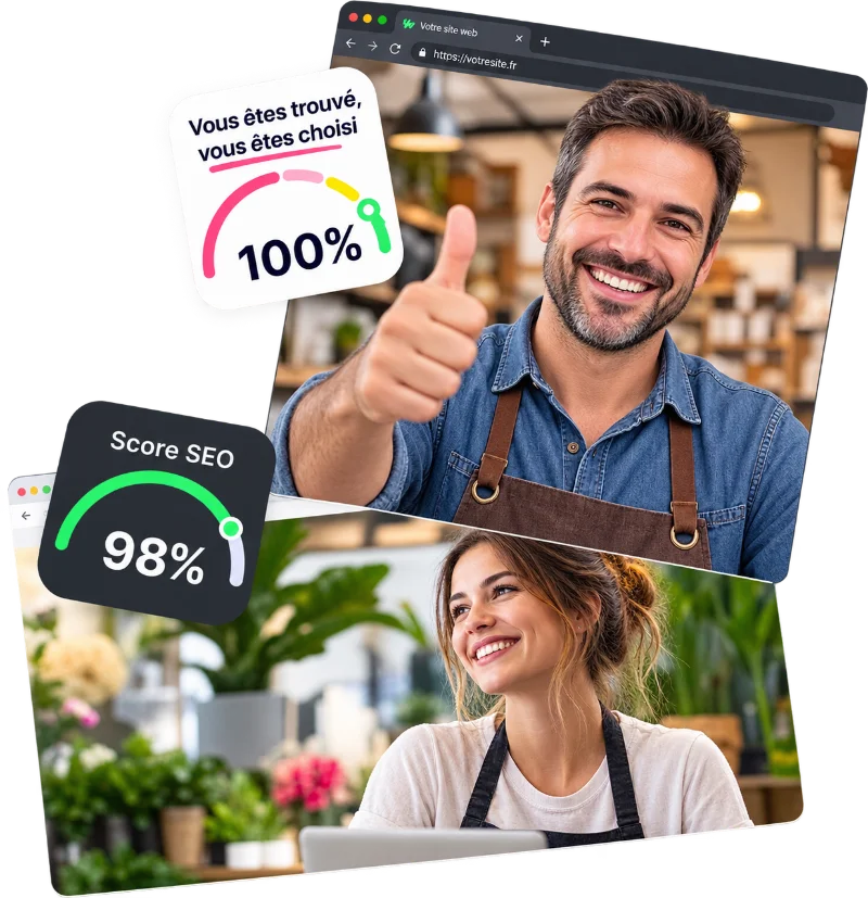 un site internet pour être trouvé et choisi